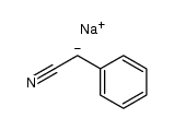 benzylcyanide, sodium salt Structure