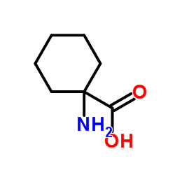 1-Aminocyclohexanecarboxylic acid Structure