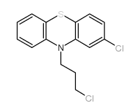 2-Chloro-10-(3-chloropropyl)phenothiazine structure