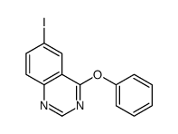 6-iodo-4-phenoxyquinazoline Structure