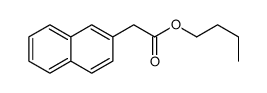 butyl 2-naphthalen-2-ylacetate结构式