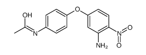 N-[4-(3-amino-4-nitrophenoxy)phenyl]acetamide结构式