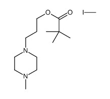 iodomethane,3-(4-methylpiperazin-1-yl)propyl 2,2-dimethylpropanoate Structure