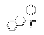2-(benzenesulfonyl)naphthalene结构式