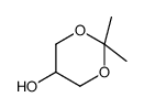 2,2-二甲基-1,3-二噁烷-5-醇结构式