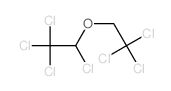 1,1,1,2-tetrachloro-2-(2,2,2-trichloroethoxy)ethane structure