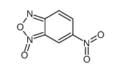 5-nitro-3-oxido-2,1,3-benzoxadiazol-3-ium Structure