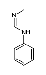 N'-methyl-N-phenylmethanimidamide Structure