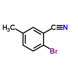 2-Bromo-5-methylbenzonitrile Structure