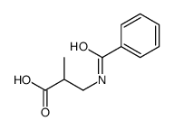 3-benzamido-2-methylpropanoic acid结构式