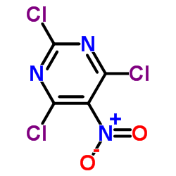 5-硝基-2,4,6-三氯嘧啶结构式