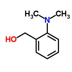 (2-(二甲氨基)苯基)甲醇结构式