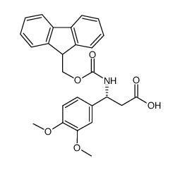 Fmoc-(R)-3-氨基-3-(3,4-二甲氧基苯基)丙酸图片