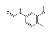 N-Acetyl-4-methyl-m-anisidine (NHCOCH3=1)结构式