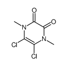 5,6-dichloro-1,4-dihydro-1,4-dimethylpyrazine-2,3-dione Structure