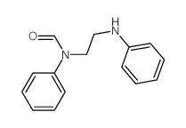 N-(2-anilinoethyl)-N-phenyl-formamide结构式