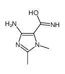 5-amino-2,3-dimethylimidazole-4-carboxamide Structure