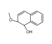 (1R,2R)-2-methoxy-1,2-dihydronaphthalen-1-ol结构式