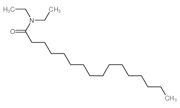 N,N-Diethylhexadecan-1-amide结构式