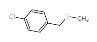 (4-氯苄基)(甲基)硫烷结构式