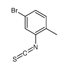Benzene, 4-bromo-2-isothiocyanato-1-methyl- (9CI)结构式