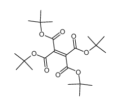 Tetra-t-butoxycarbonylethen Structure