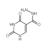 2,4-dioxo-1H-pyrimidine-5-carbohydrazide Structure