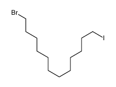 1-bromo-12-iodododecane Structure