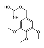 Carbamic acid 3,4,5-trimethoxybenzyl ester结构式