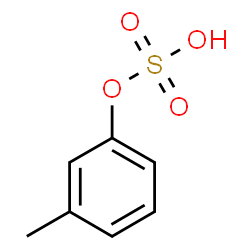 m(or p)-tolyl hydrogen sulphate结构式