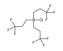 chloro-tris(3,3,3-trifluoropropyl)silane结构式