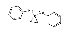 1,1-(bisphenylseleno)cyclopropane Structure