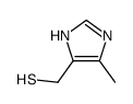 (5-methyl-1H-imidazol-4-yl)methanethiol Structure