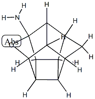 2,6,3,5-Ethanediylidene-2H-pentaleno[1,6-bc]furan-2-amine,octahydro-(9CI)结构式