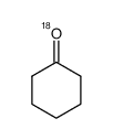18O-cyclohexanone结构式