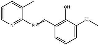 2-methoxy-alpha-(3-methyl-2-pyridylimino)-o-cresol结构式