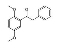 1-(2,5-dimethoxyphenyl)-2-phenylethanone结构式