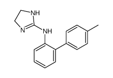 N-[2-(4-methylphenyl)phenyl]-4,5-dihydro-1H-imidazol-2-amine Structure