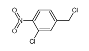 3-chloro-4-nitrobenzyl chloride结构式
