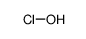 hypochlorous acid Structure