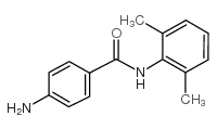 4-氨基-N-(2,6-二甲基苯基)苯甲酰胺结构式