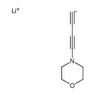 lithium,4-buta-1,3-diynylmorpholine结构式