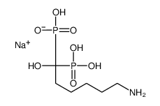 Neridronate Sodium salt Structure