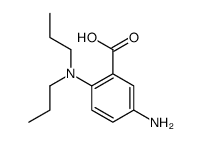 5-amino-2-(dipropylamino)benzoic acid Structure