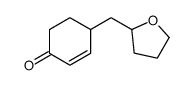 4-(oxolan-2-ylmethyl)cyclohex-2-en-1-one Structure