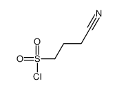 3-cyanopropane-1-sulfonyl chloride Structure