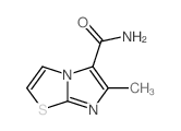7-methyl-4-thia-1,6-diazabicyclo[3.3.0]octa-2,5,7-triene-8-carboxamide结构式