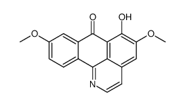 6-hydroxy-5,9-dimethoxy-7H-dibenzo[de,h]quinoline-7-one结构式