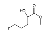 methyl (2S)-2-hydroxy-5-iodopentanoate结构式