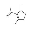 1-(2,5-dimethylcyclopenten-1-yl)ethanone Structure